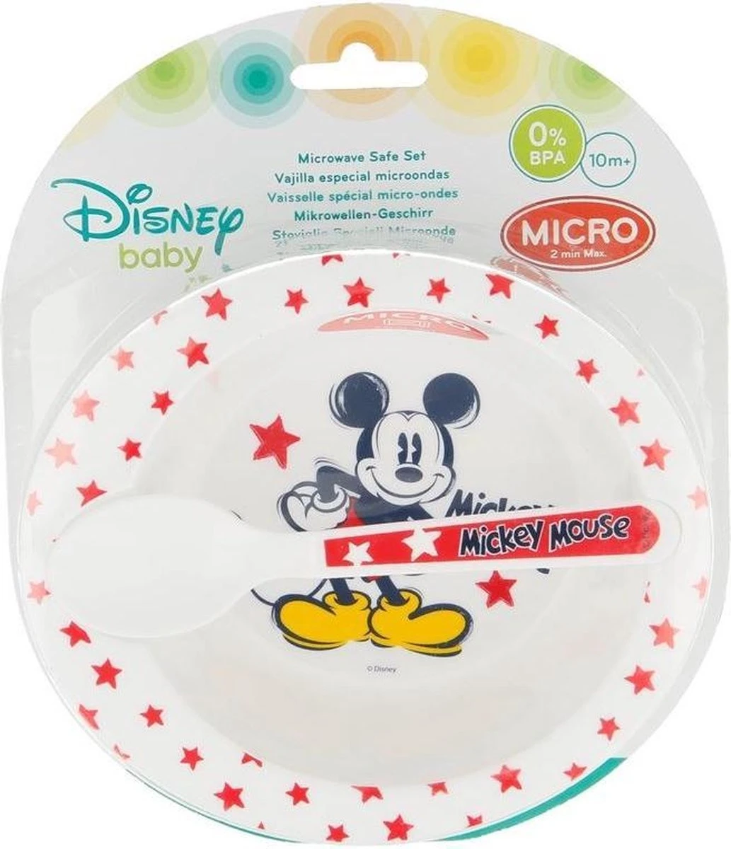 Plat à Porridge Disney Mickey Mouse Avec Cuillère Mélamine 16 Cm - Bols / Plats Pour Enfants 3 Plat à Porridge Disney Mickey Mouse Avec Cuillère Mélamine 16 Cm - Bols / Plats Pour Enfants