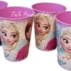 Disney Frozen - Gobelets à Limonade - Gobelets - Gobelets Empilables - Elsa - Anna - Olaf - Violet - Bleu - 4 Pièces - 260 Ml