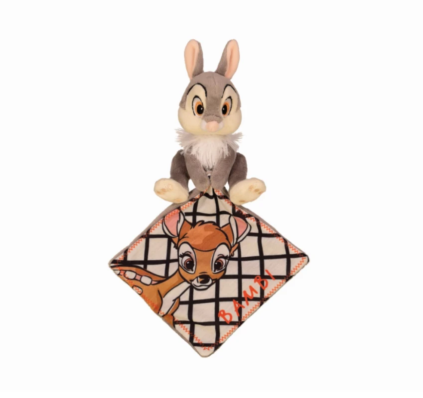 Disney Panpan Le Lapin Doudou Mouchoir Cutie Bambi Gris 25 Cm 3 Disney Panpan Le Lapin Doudou Mouchoir Cutie Bambi Gris 25 Cm
