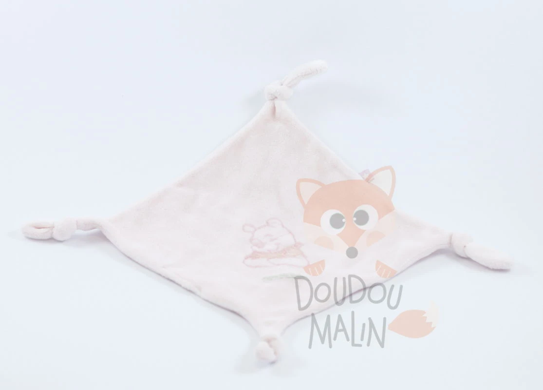 Disney Winnie L'ourson Doudou Plat Rose Love Pooh Forever 3 Disney Winnie L'ourson Doudou Plat Rose Love Pooh Forever