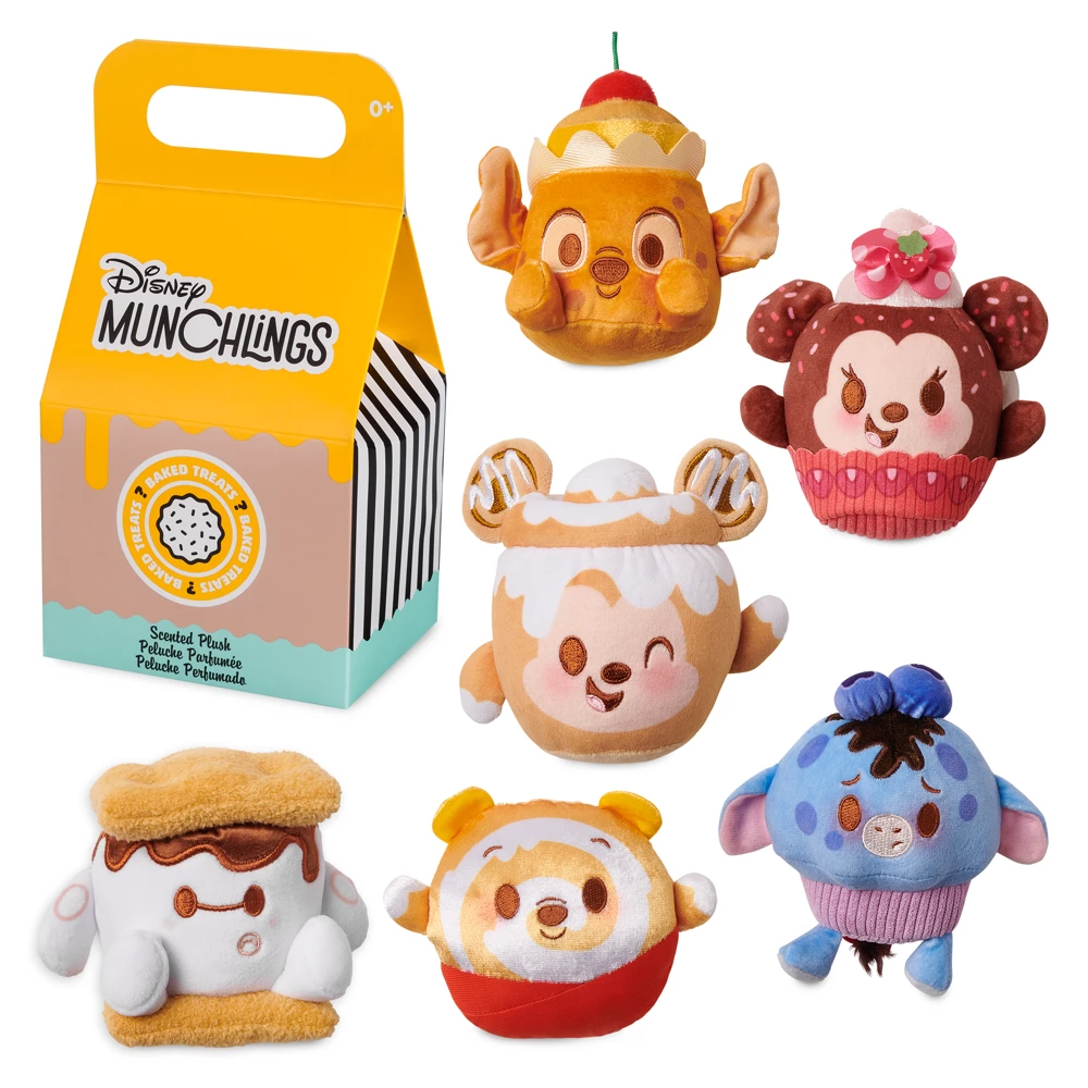 Disneyland Petite Peluche Mystère Façon Viennoiserie Disney Munchlings 3 Disneyland Petite Peluche Mystère Façon Viennoiserie Disney Munchlings