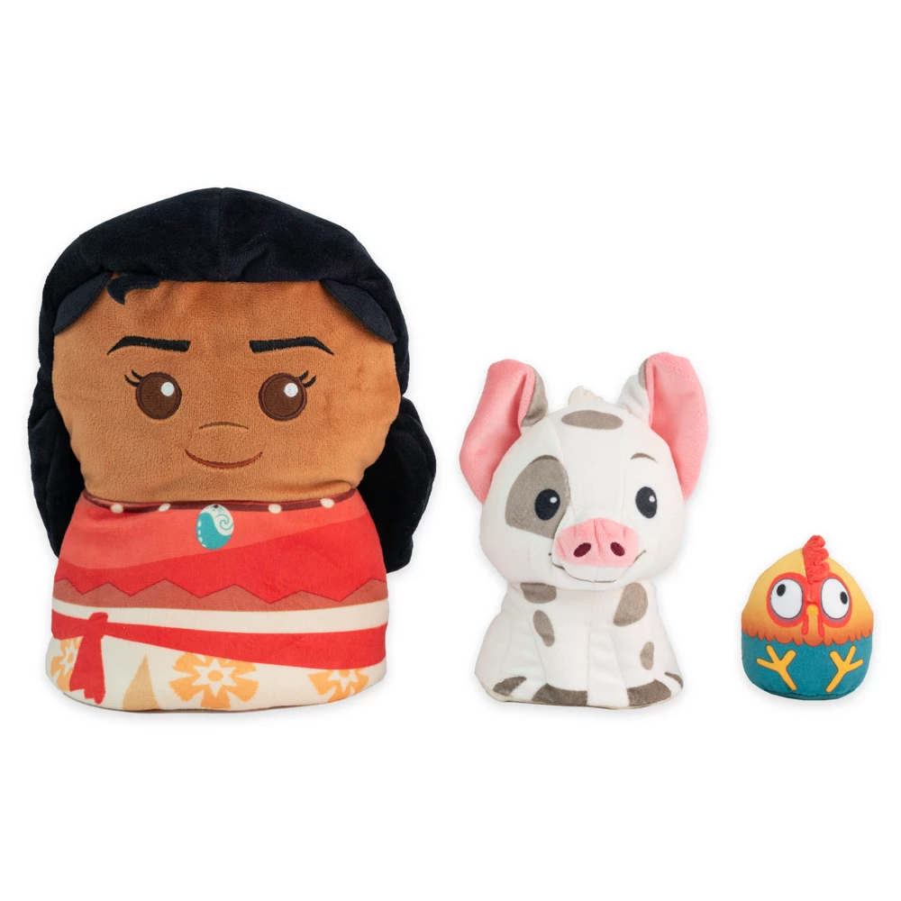 Disney Store Ensemble De Peluches Empilables Vaiana 3 Disney Store Ensemble De Peluches Empilables Vaiana