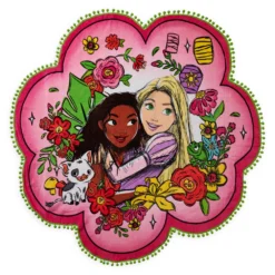 Disney Store Serviette De Plage Vaiana Et Raiponce