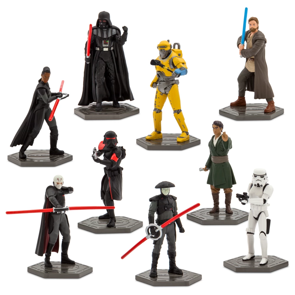 Disney Store Coffret De Figurines Star Wars Deluxe 3 Disney Store Coffret De Figurines Star Wars Deluxe