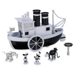 Bateau Musical Mickey Et Minnie Steamboat Willie Disney100 Decades