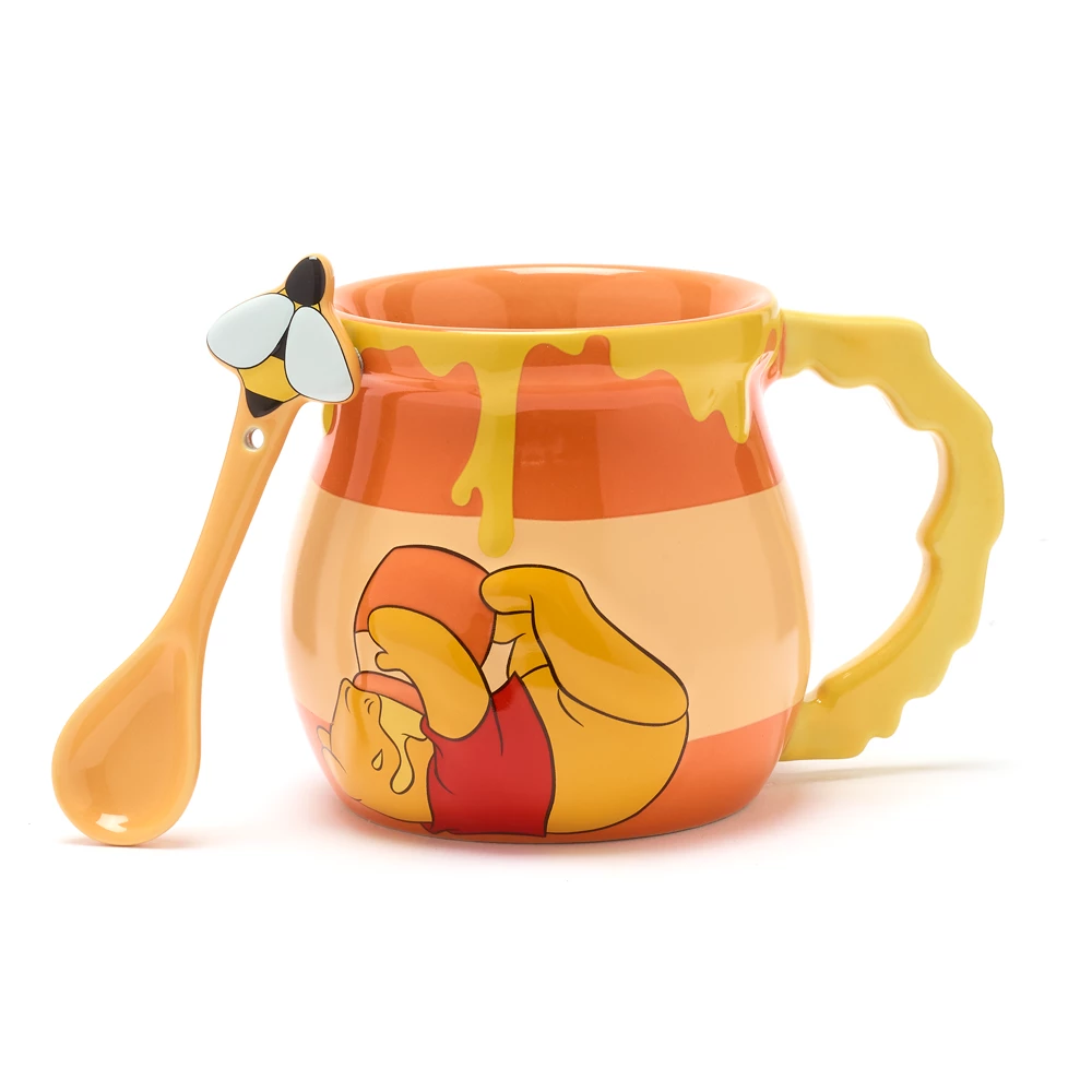 Disney Store Mug Et Cuillère Winnie L'Ourson 3 Disney Store Mug Et Cuillère Winnie L'Ourson