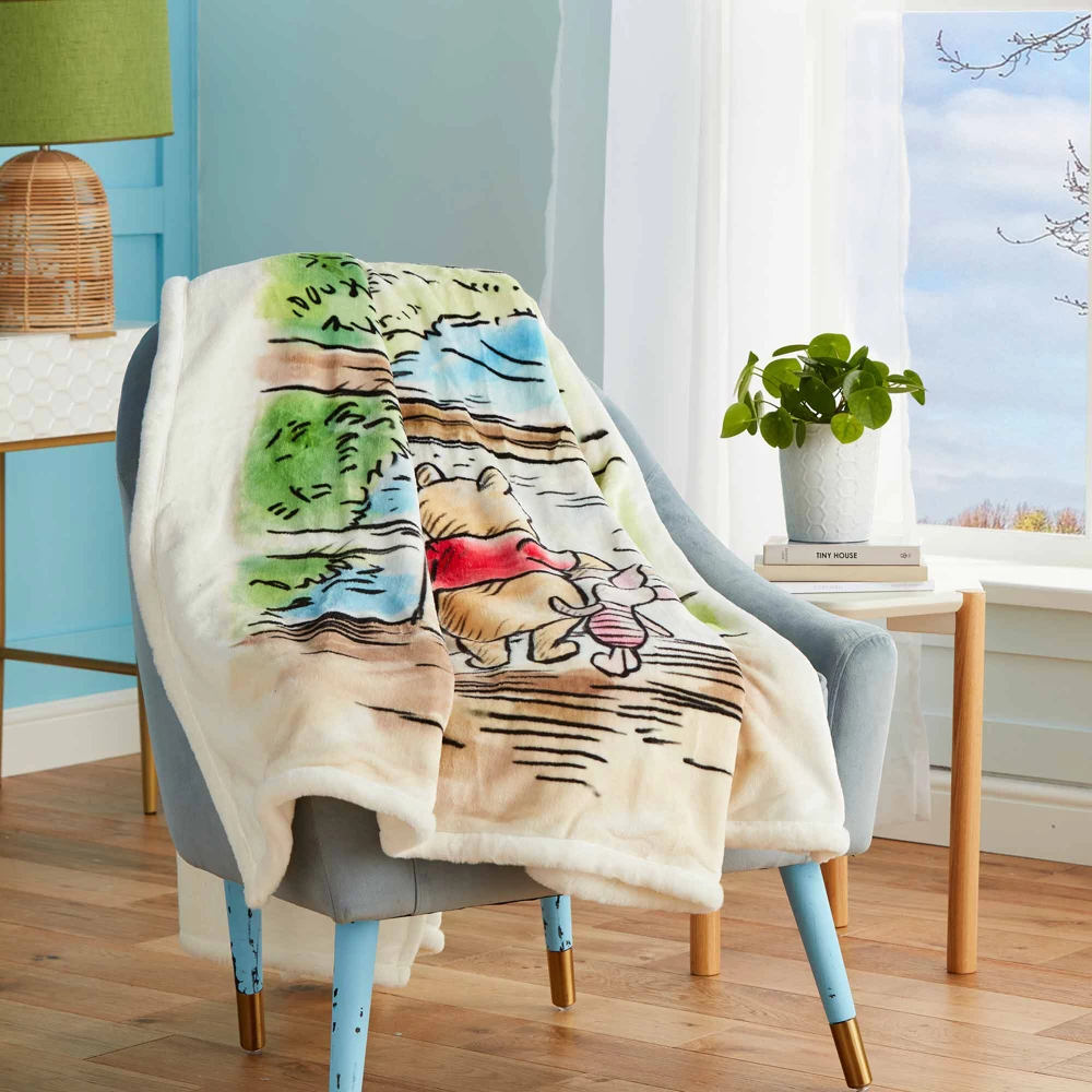 Disney Store Plaid Polaire Winnie L'Ourson Et Ses Amis 4 Disney Store Plaid Polaire Winnie L'Ourson Et Ses Amis â Image 2