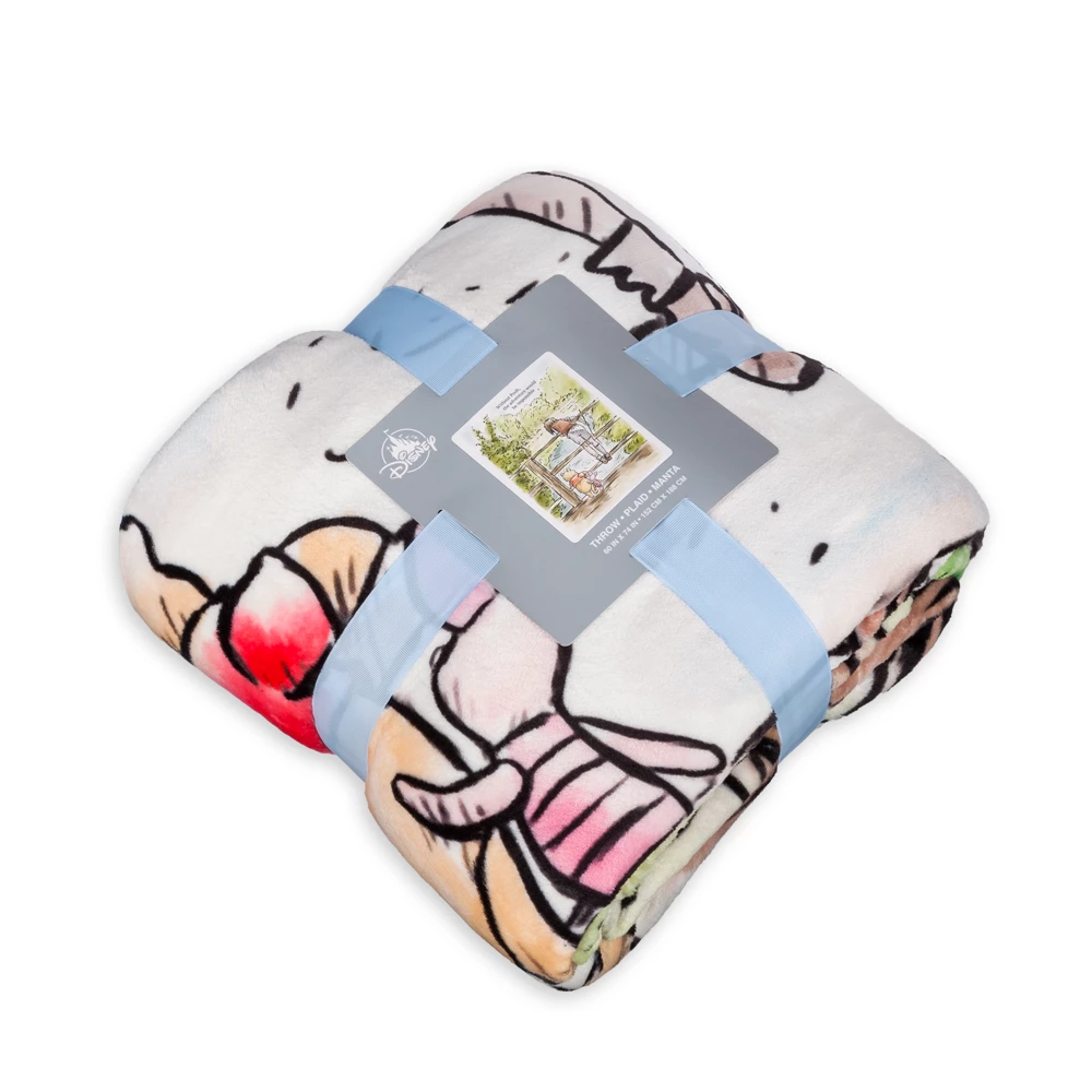 Disney Store Plaid Polaire Winnie L'Ourson Et Ses Amis 5 Disney Store Plaid Polaire Winnie L'Ourson Et Ses Amis â Image 3