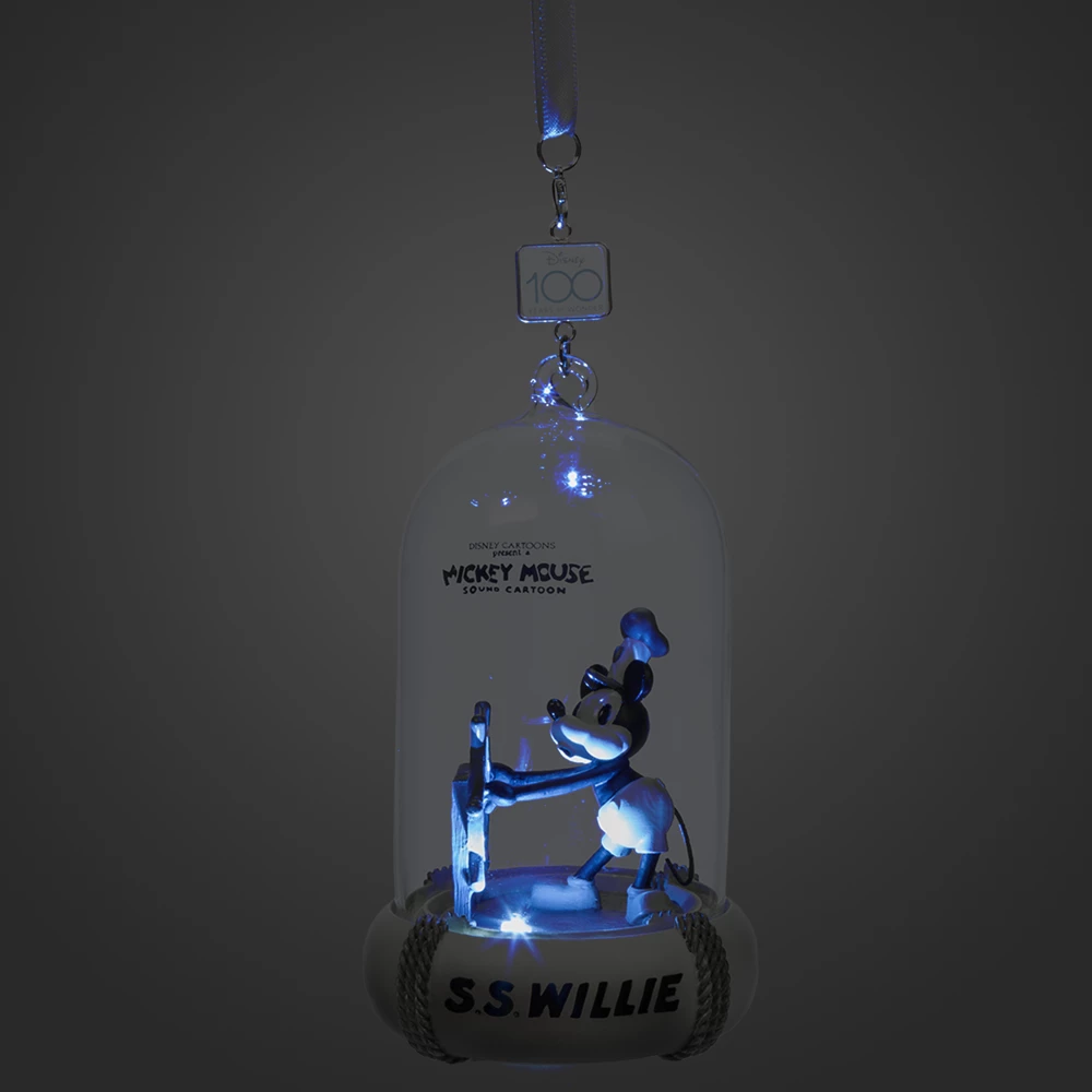 Décoration à Suspendre Steamboat Willie Son Et Lumière, Collection Living Magic Sketchbook, Disney100 Eras 4 Décoration à Suspendre Steamboat Willie Son Et Lumière, Collection Living Magic Sketchbook, Disney100 Eras – Image 2