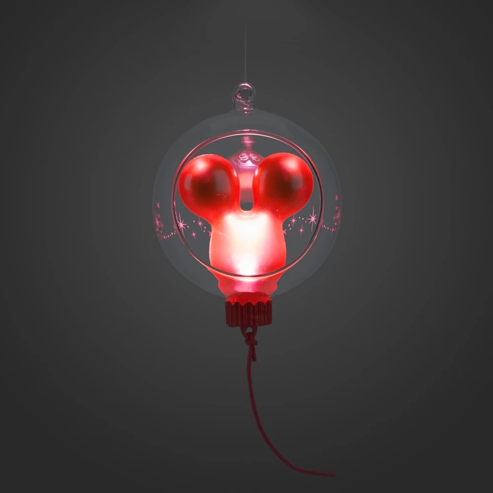 Disney Store Décoration Mickey Ballon Rouge Lumineuse à Suspendre 6 Disney Store Décoration Mickey Ballon Rouge Lumineuse à Suspendre – Image 4