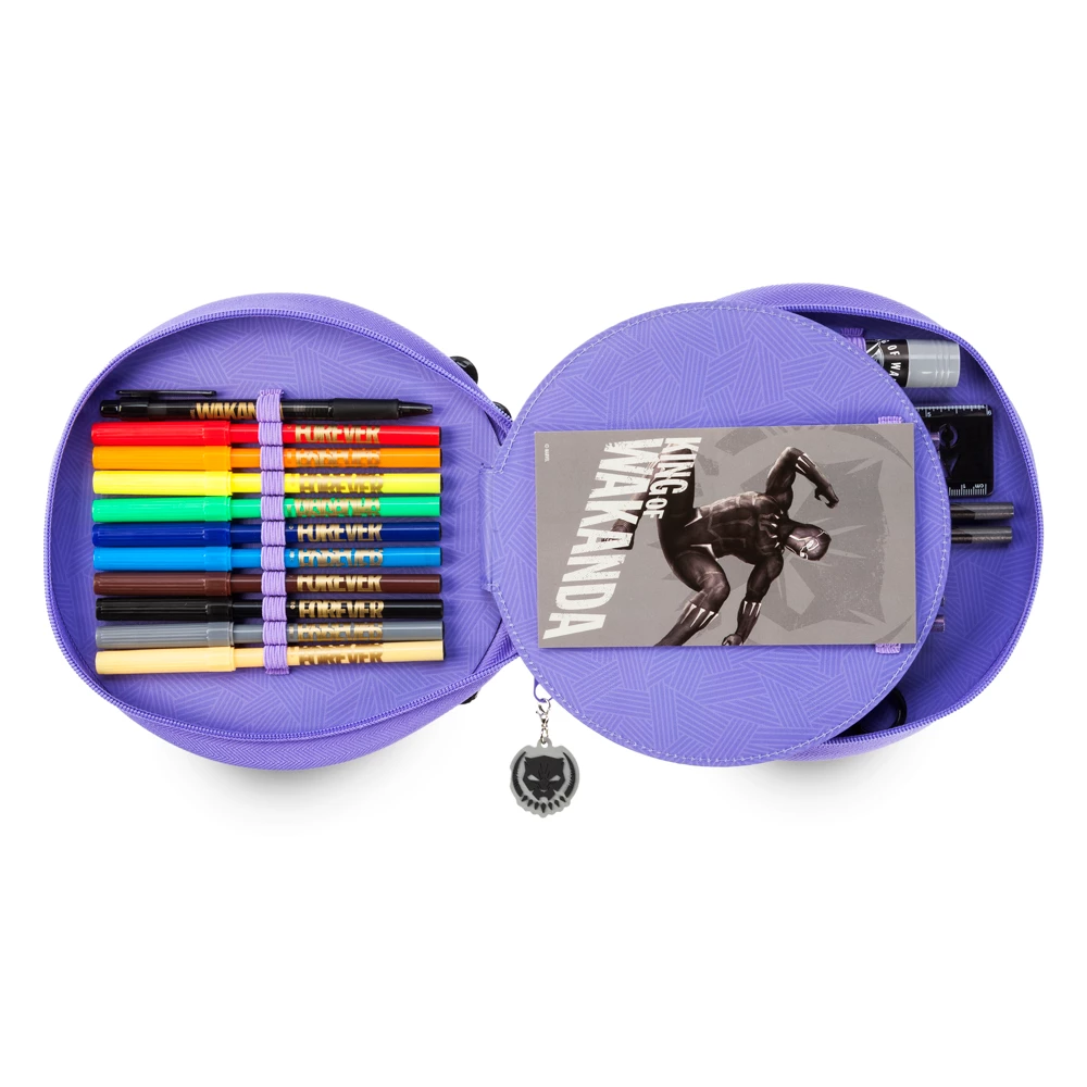 Disney Store Kit De Fournitures Black Panther Zippé 4 Disney Store Kit De Fournitures Black Panther Zippé – Image 2