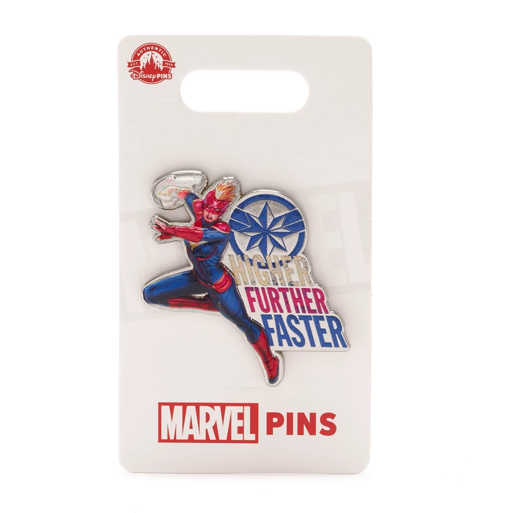 Disney Store Pin's Captain Marvel 4 Disney Store Pin's Captain Marvel – Image 2