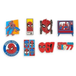 Disney Store Ensemble De Pin's Mystère Spider-Man 60e Anniversaire En édition Limitée