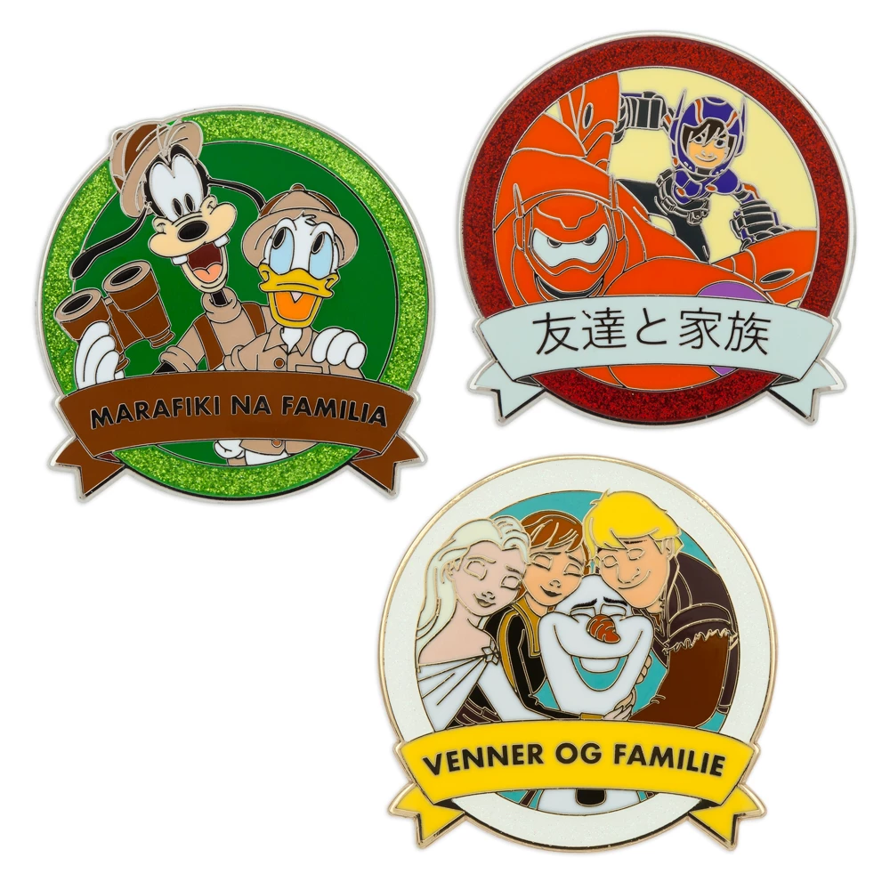 Disney One Family Ensemble De Pin's Mystère "Friends And Family" Multilingue 5 Disney One Family Ensemble De Pin's Mystère "Friends And Family" Multilingue – Image 3