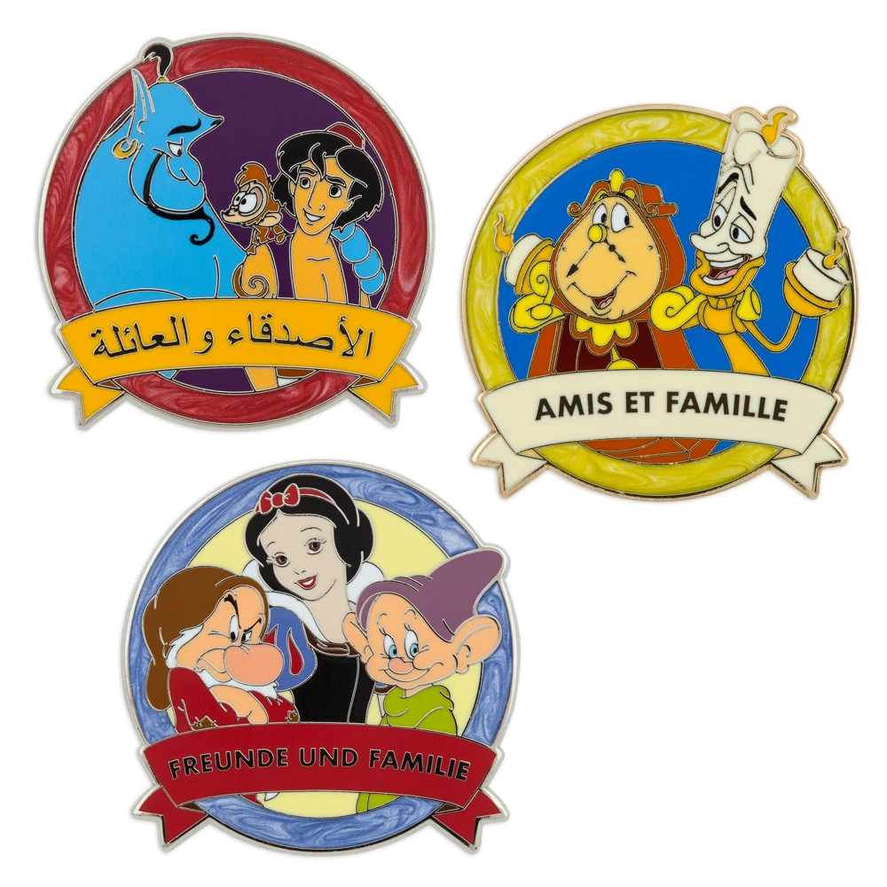 Disney One Family Ensemble De Pin's Mystère "Friends And Family" Multilingue 6 Disney One Family Ensemble De Pin's Mystère "Friends And Family" Multilingue – Image 4