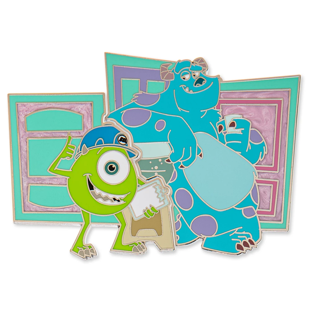 Disney One Family Pin's Bob Et Sulli "Amis Pour La Vie", Monstres Et Cie 4 Disney One Family Pin's Bob Et Sulli "Amis Pour La Vie", Monstres Et Cie – Image 2