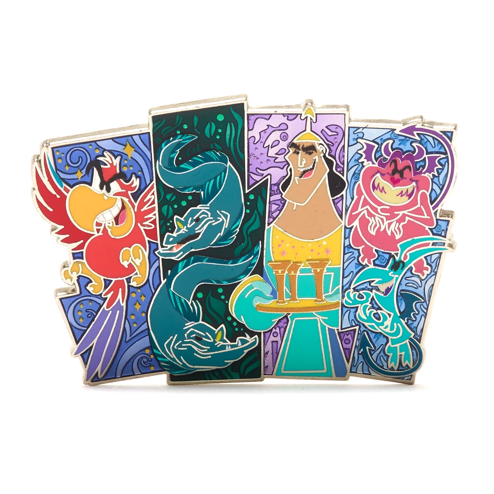 Disney Store Pin's Sous-fifres Disney Villains 3 Disney Store Pin's Sous-fifres Disney Villains