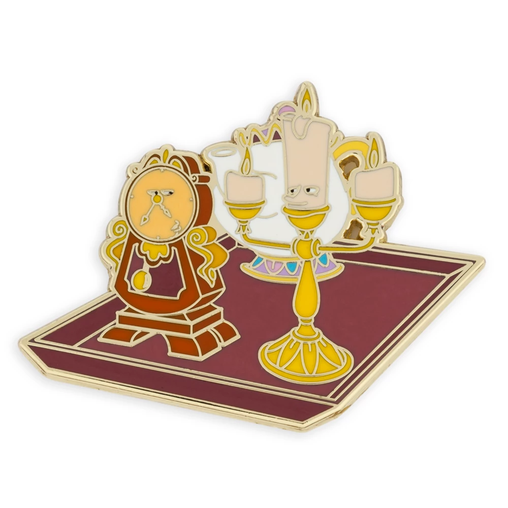 Disney Store Ensemble Pin's Et Cadeau Mystère La Belle Et La Bête En édition Limitée 4 Disney Store Ensemble Pin's Et Cadeau Mystère La Belle Et La Bête En édition Limitée – Image 2