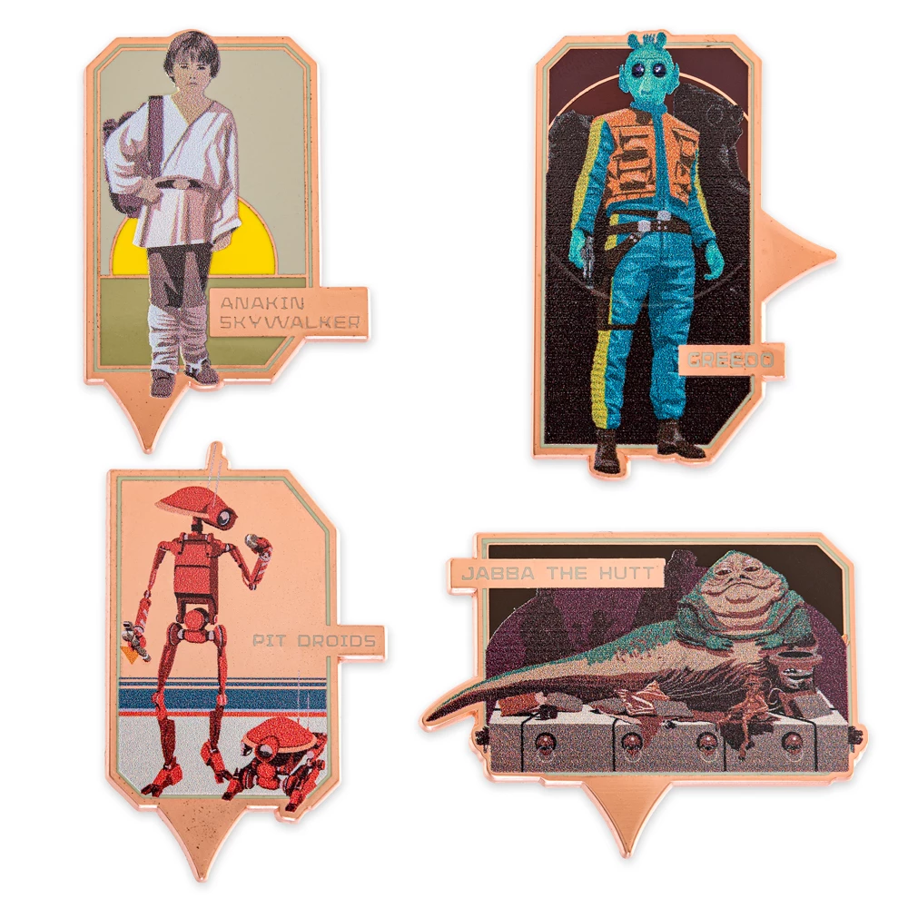 Disney Store Ensemble De Pin's Mystère Star Wars Planets Tatooine En édition Limitée 6 Disney Store Ensemble De Pin's Mystère Star Wars Planets Tatooine En édition Limitée – Image 4