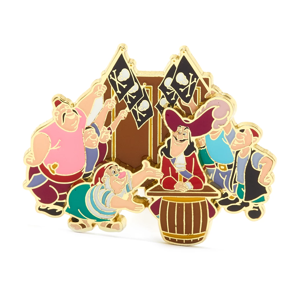 Disney Store Pin's équipage De Pirates Peter Pan 3 Disney Store Pin's équipage De Pirates Peter Pan