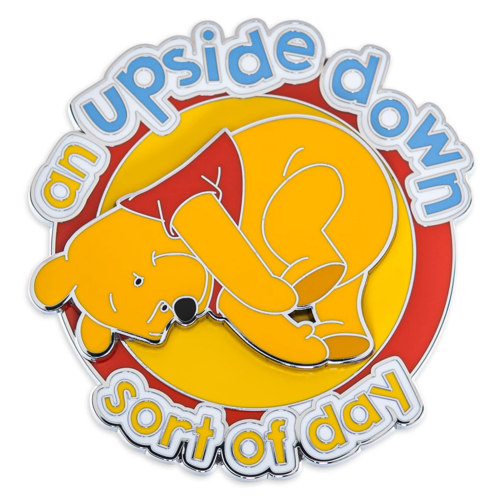 Disney Store Pin's Winnie L'Ourson à L'envers 4 Disney Store Pin's Winnie L'Ourson à L'envers – Image 2