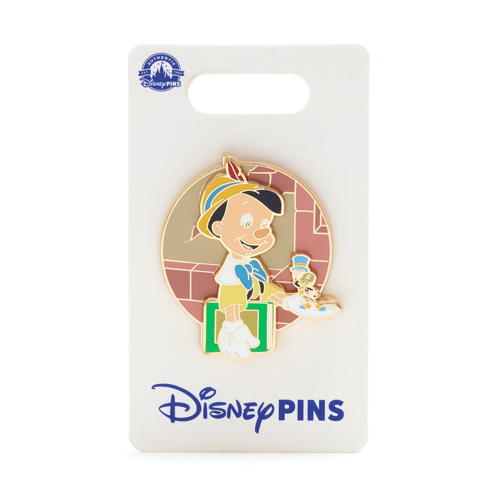 Disney Store Pin's Pinocchio Et Jiminy Cricket 4 Disney Store Pin's Pinocchio Et Jiminy Cricket – Image 2
