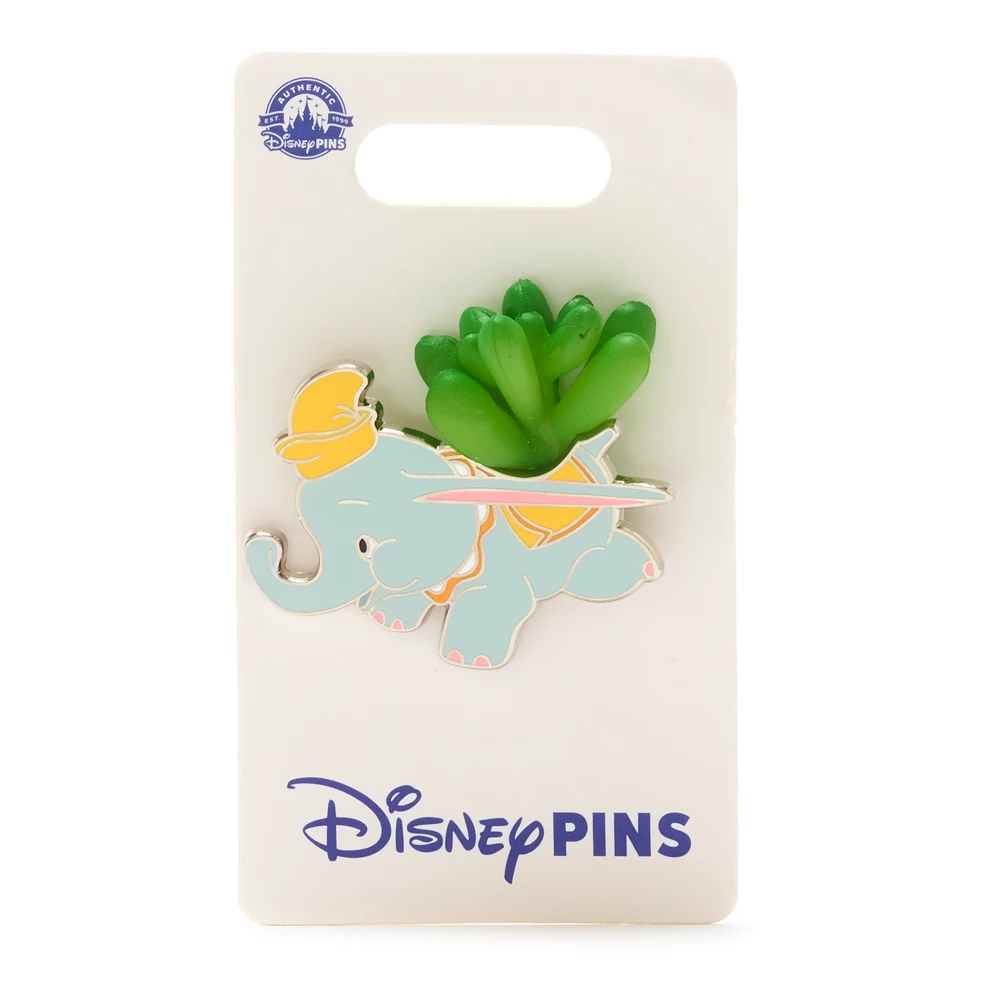 Disney Store Pin's Dumbo Avec Plante Artificielle 4 Disney Store Pin's Dumbo Avec Plante Artificielle â Image 2