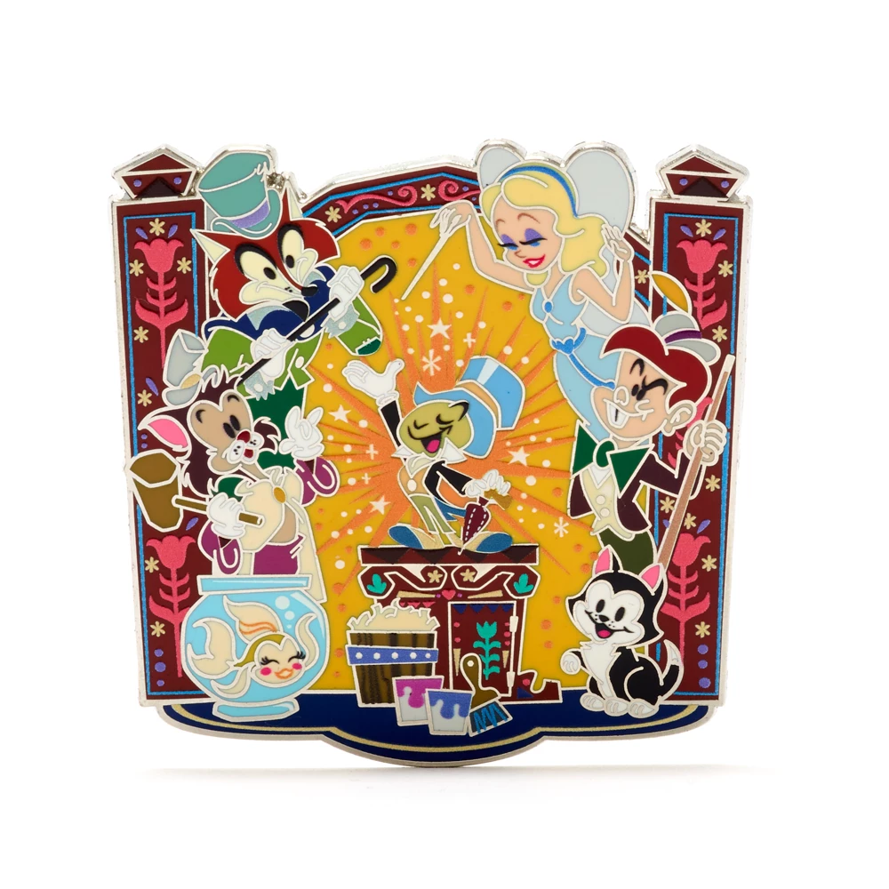 Disney Store Pin's Pinocchio 3 Disney Store Pin's Pinocchio