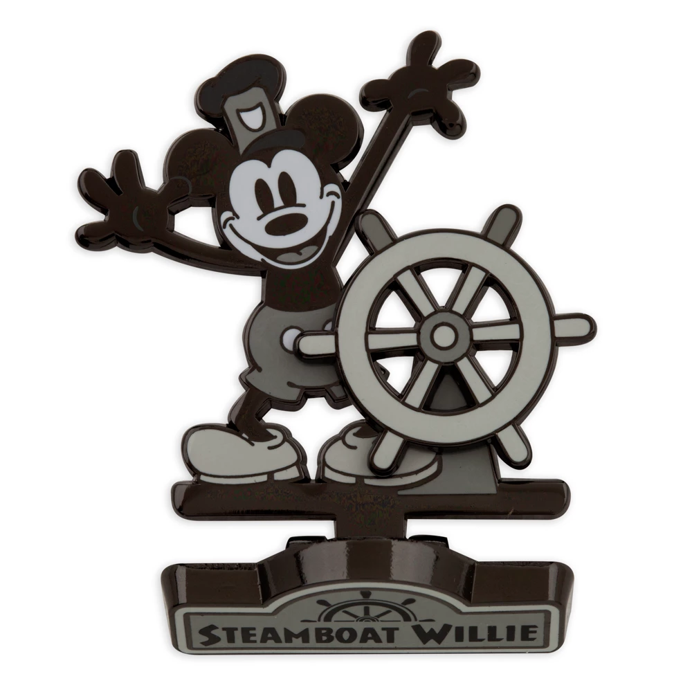 Disney Store Pin's Steamboat Willie En édition Limitée Disney100 Eras 5 Disney Store Pin's Steamboat Willie En édition Limitée Disney100 Eras – Image 3