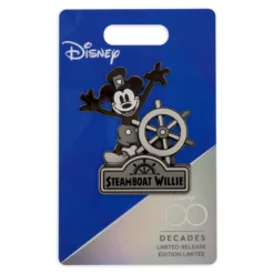 Disney Store Pin's Steamboat Willie En édition Limitée Disney100 Eras 9 Disney Store Pin's Steamboat Willie En édition Limitée Disney100 Eras -Disney 466043737691 3