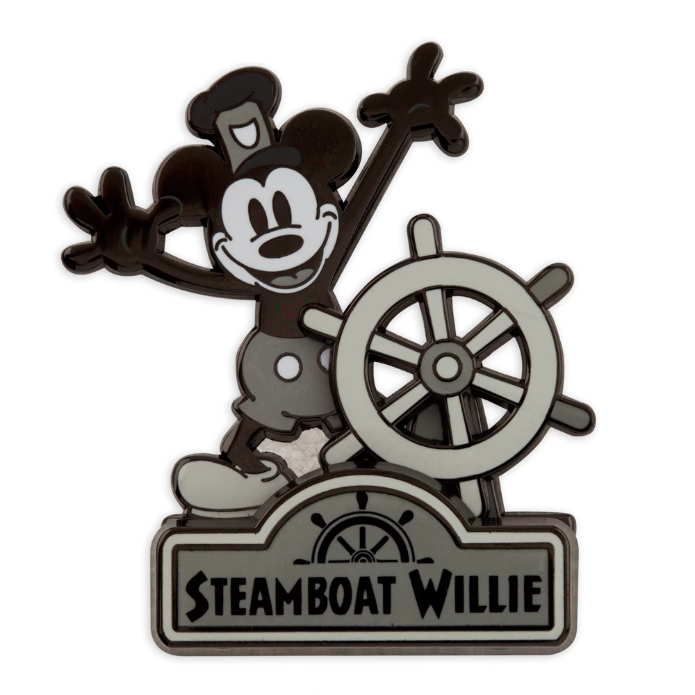Disney Store Pin's Steamboat Willie En édition Limitée Disney100 Eras 3 Disney Store Pin's Steamboat Willie En édition Limitée Disney100 Eras