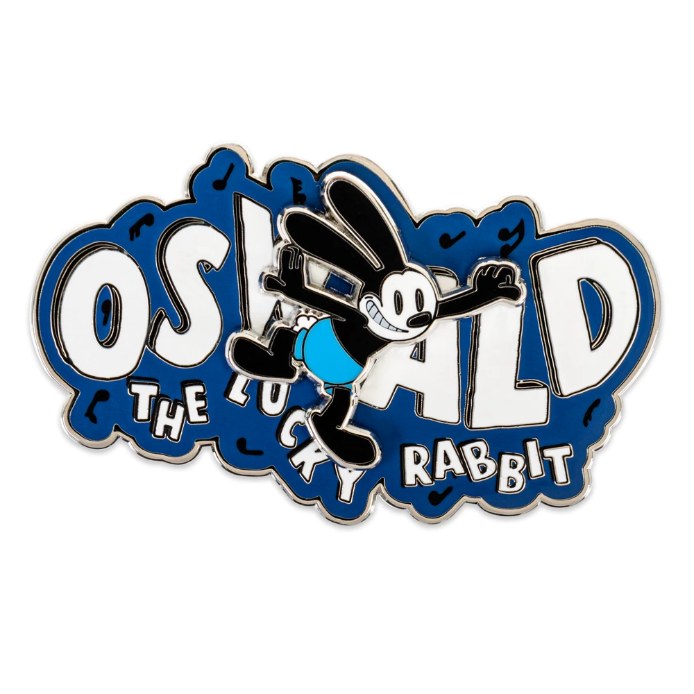 Pin's Oswald Le Lapin Chanceux Avec Logo Disney100 3 Pin's Oswald Le Lapin Chanceux Avec Logo Disney100