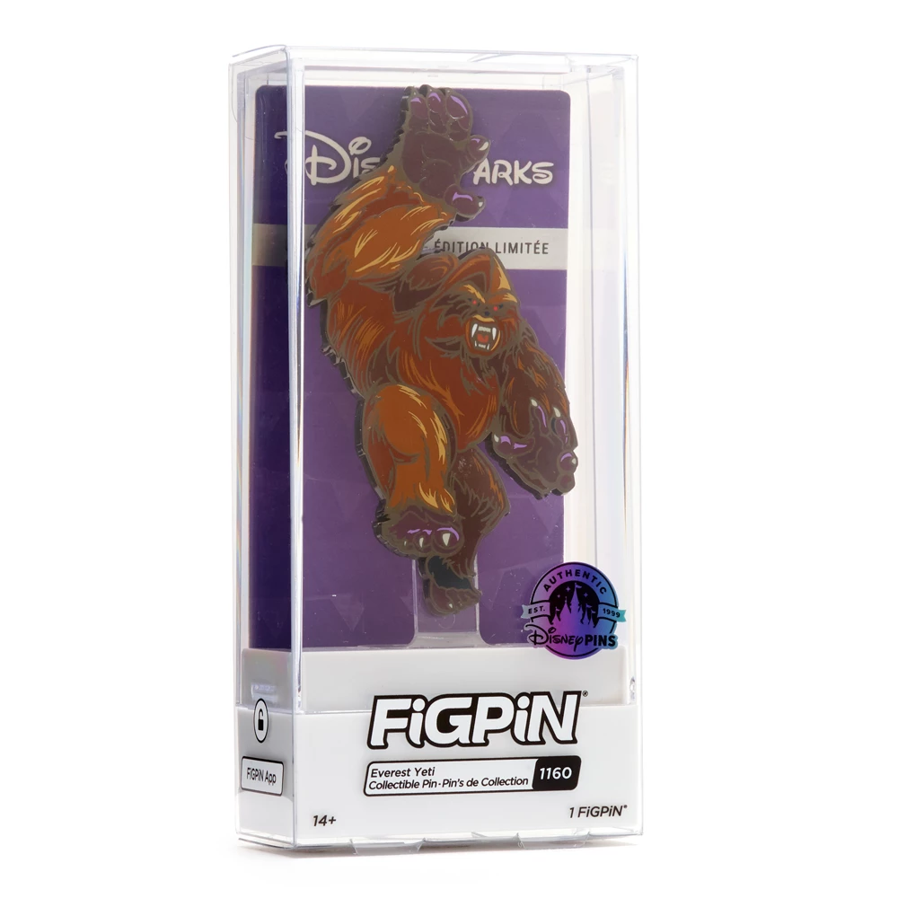 Disneyland Pin's FiGPiN Yeti Everest, Expedition Everest 5 Disneyland Pin's FiGPiN Yeti Everest, Expedition Everest – Image 3