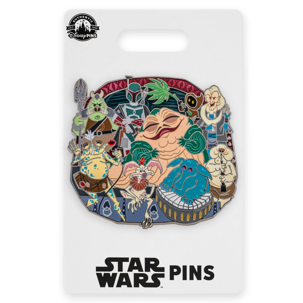 Disney Store Pin's Le Max Rebo Band, Star Wars 4 Disney Store Pin's Le Max Rebo Band, Star Wars – Image 2