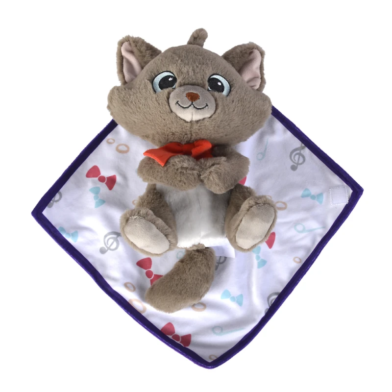 Disney Berlioz Le Chat Peluche Couverture Violet 25 Cm 3 Disney Berlioz Le Chat Peluche Couverture Violet 25 Cm