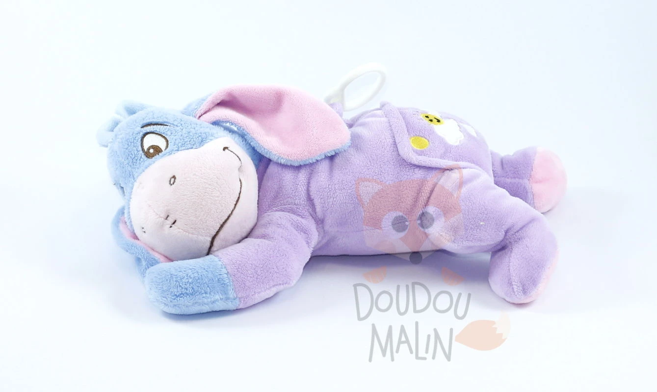 Disney Bourriquet L'âne Boîte à Musique Violet Bleu Nuage 3 Disney Bourriquet L'âne Boîte à Musique Violet Bleu Nuage