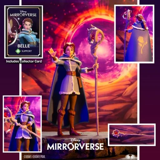 Disney Mirrorverse - Belle - Figurine 13cm 4 Disney Mirrorverse - Belle - Figurine 13cm – Image 2