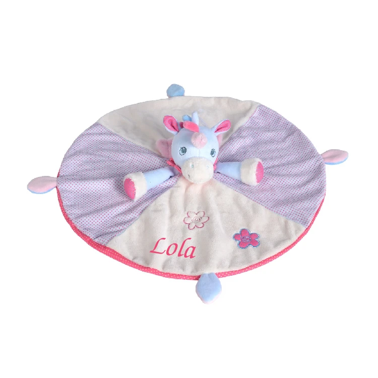 Disney Nicotoy Grand Doudou Rond Licorne Bleu Fleur 40 Cm 3 Disney Nicotoy Grand Doudou Rond Licorne Bleu Fleur 40 Cm