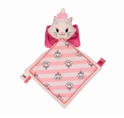Disney Marie Le Chat Doudou Cutie Blanc Rose 20 Cm