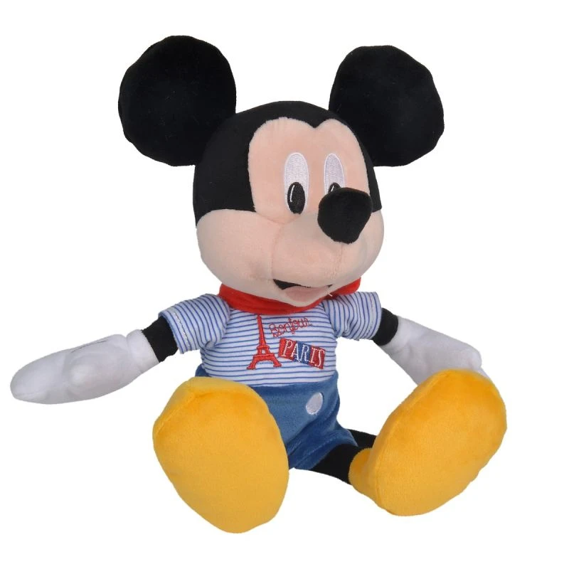 Disney Mickey La Souris Peluche Bonjour Paris 25 Cm 3 Disney Mickey La Souris Peluche Bonjour Paris 25 Cm