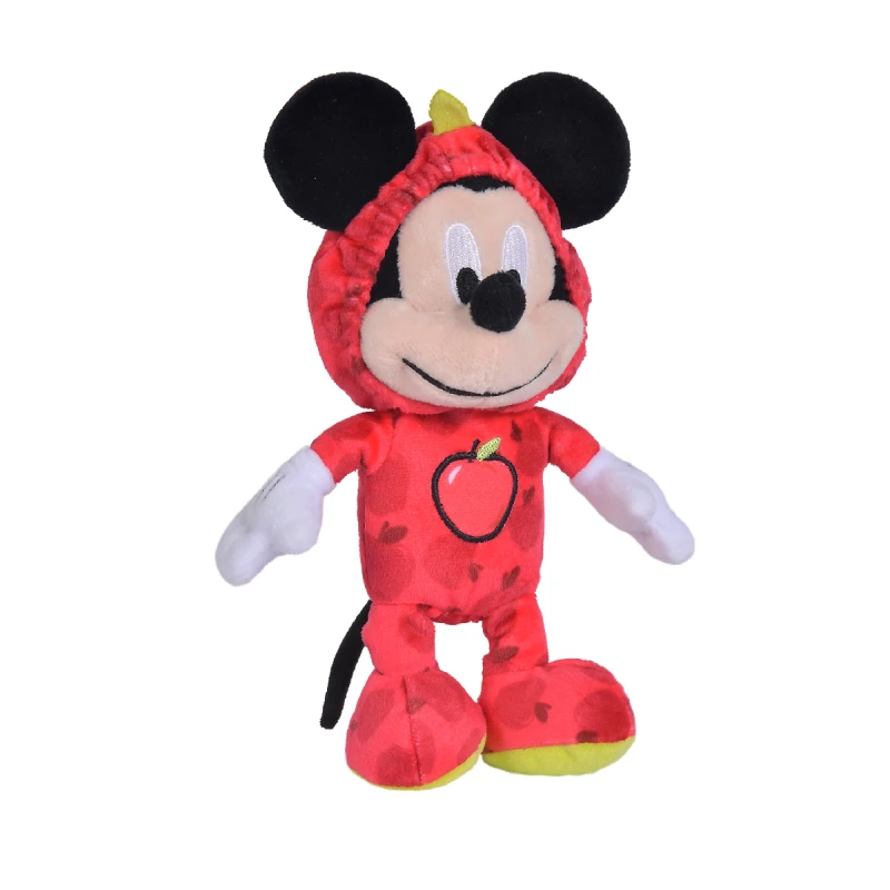 Disney Mickey La Souris Mini Peluche Pomme Rouge 15 Cm 3 Disney Mickey La Souris Mini Peluche Pomme Rouge 15 Cm