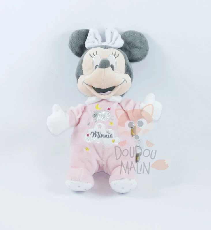 Disney Minnie La Souris Peluche Rose Blanc Mouton 3 Disney Minnie La Souris Peluche Rose Blanc Mouton
