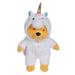 Disney Winnie L'ourson Peluche Déguisé En Licorne 30 Cm