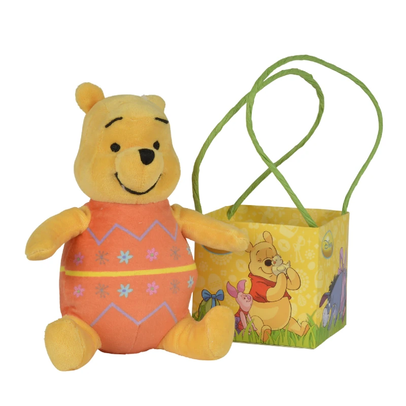 Disney Winnie L'ourson Mini Peluche Pâques Oeuf Orange 20 Cm 3 Disney Winnie L'ourson Mini Peluche Pâques Oeuf Orange 20 Cm