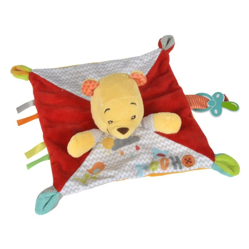 Disney Winnie L'ourson Doudou Plat Rouge Gris Oiseau Nuage 3 Disney Winnie L'ourson Doudou Plat Rouge Gris Oiseau Nuage